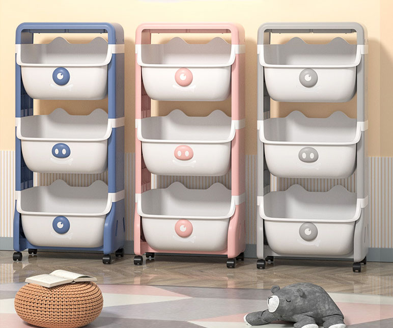 Toy Storage Basket Children's Snack Organiser Stackable Kids Storage Box Toy 