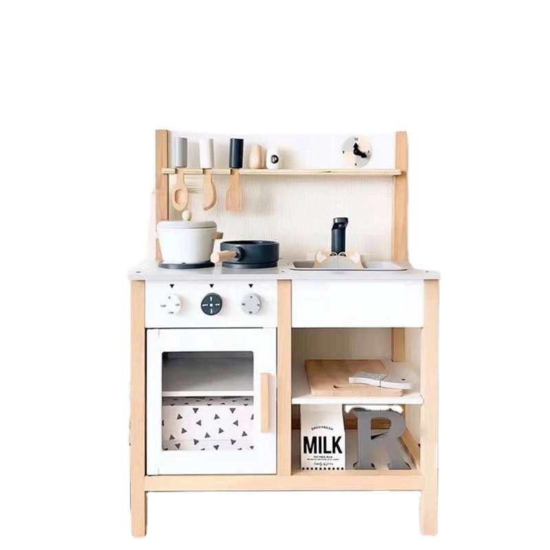 New Hot Selling Children 3-6years Pretend Role Play Kids Wooden Play Set Kitchen Toy For Toddler 