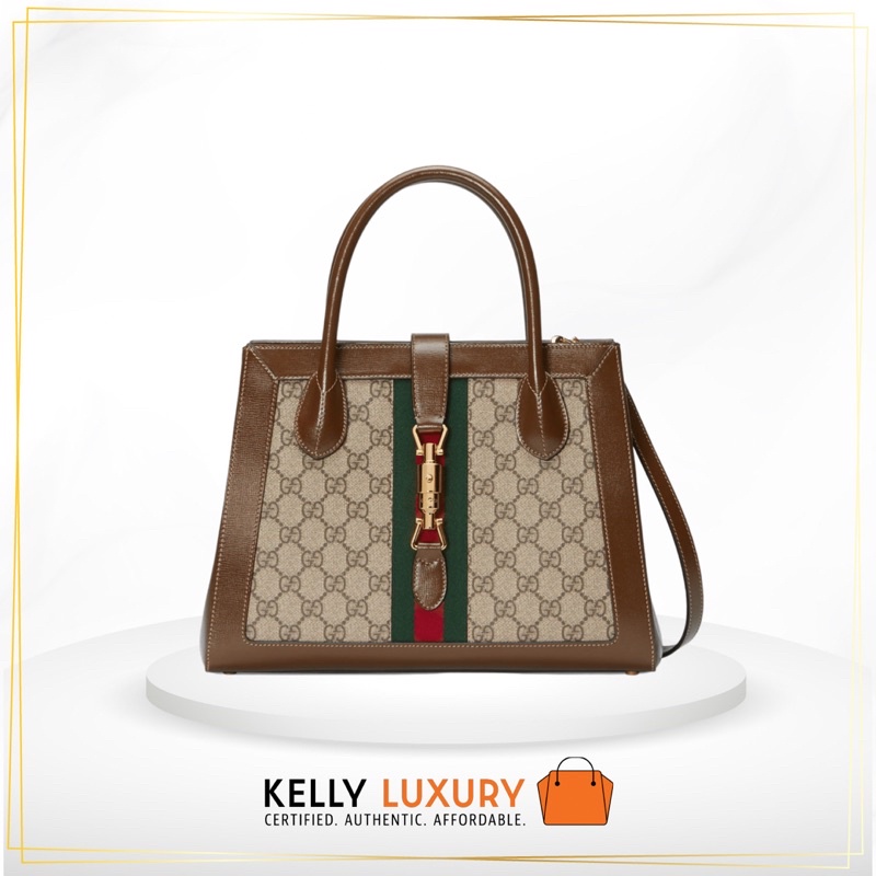 Gucci Jackie 1961 medium tote bag Style ‎649016 HUHHG 8565  [Evoucher]