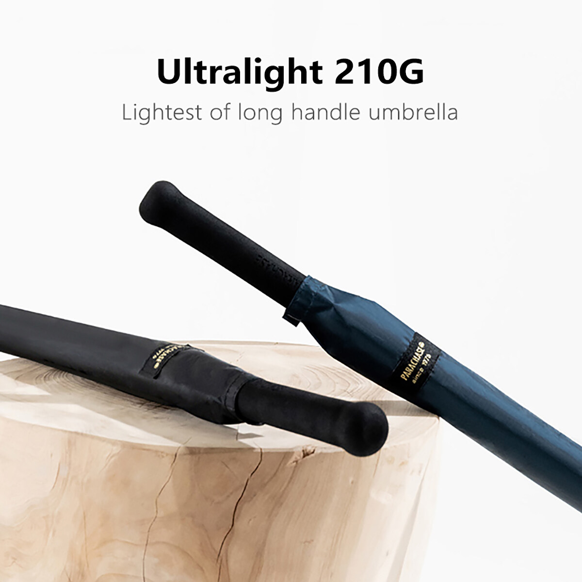 Parachase 210g Ultralight Big Long Umbrella Men UV Protection Carbon Fiber Golf Sun Umbrella